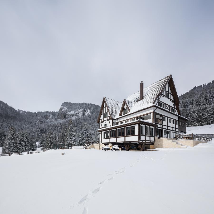 Chalet Alpina Moroeni Esterno foto